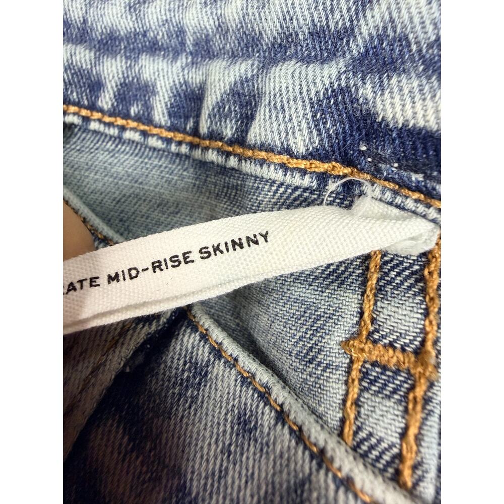 Rag & Bone Womenโs Cate Mid-Rise Skinny Jeans โ Size 27 โ Straigt Leg - Picture 7 of 14